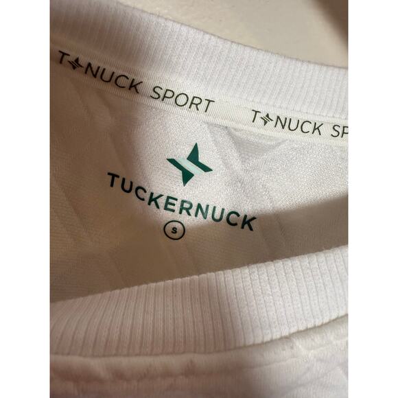 Tuckernuck Sport Quilted Stretch Campbell – Puff Sleeve Sweatshirt, Women’s Sz S - Picture 4 of 6